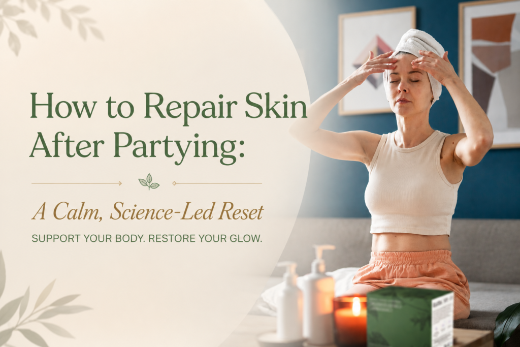 How to Repair Skin After Partying: A Calm, Science-Led Reset